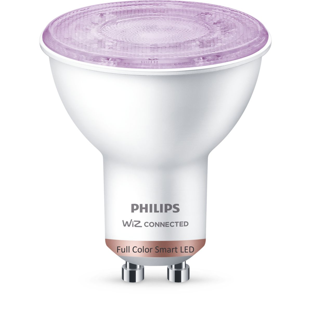 Kit 6 lampadine LED Philips - Faretto 4,6W (50W) - GU10 - Luce Calda