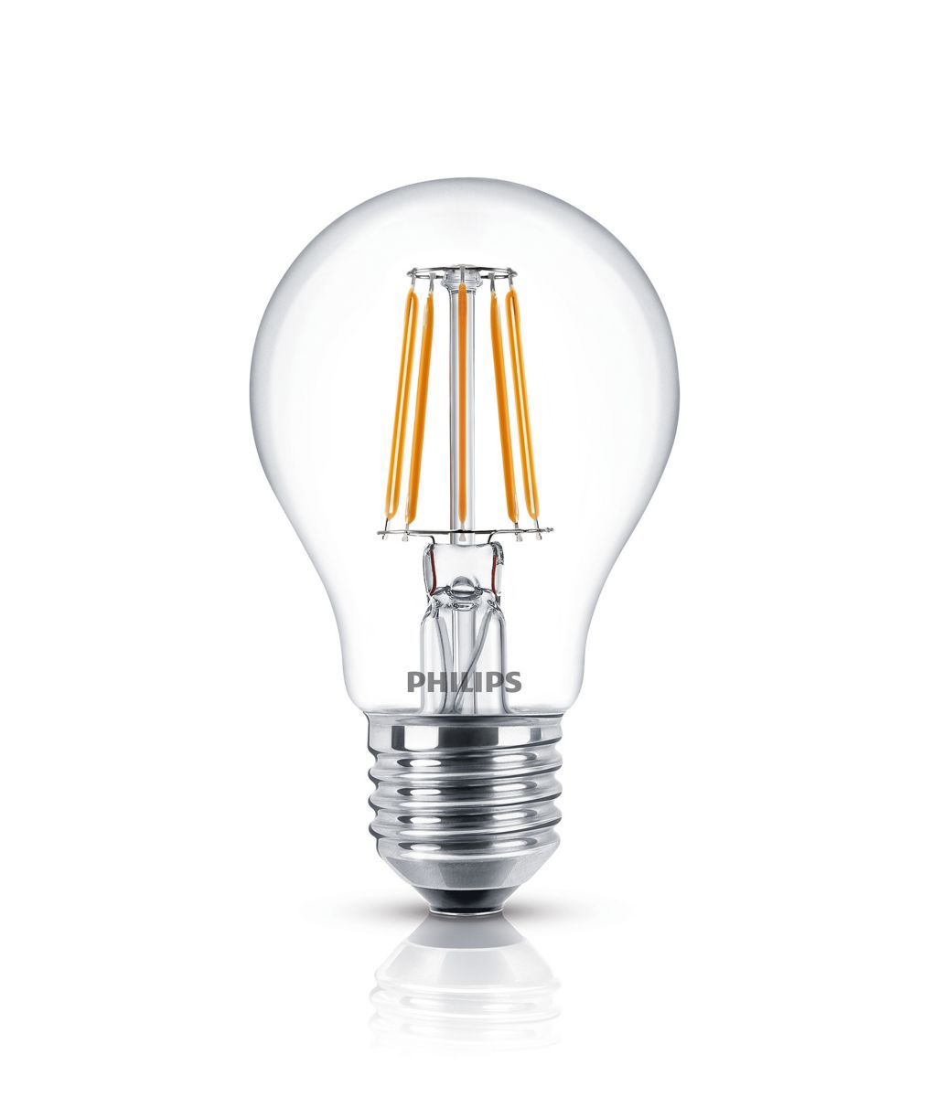 PHILIPS LED E27 A60 7W 806 lumen bulb