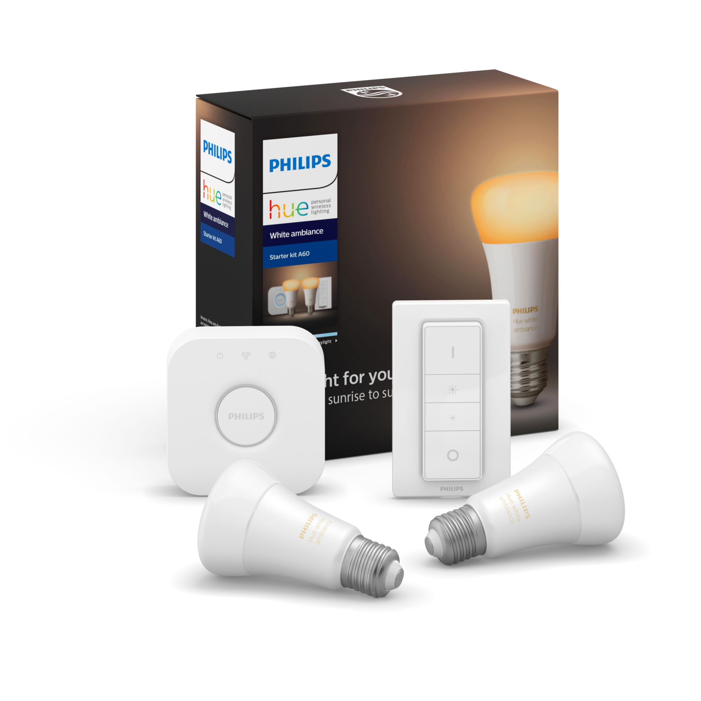 Philips Hue White & Colour Ambiance Starter kit E27