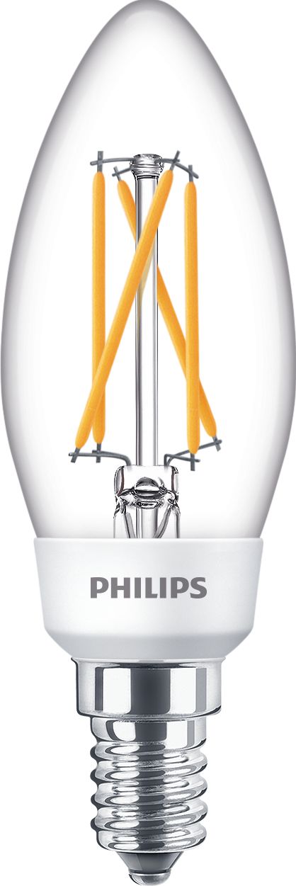 Philips ampoule LED E14 B35 3,4 W 2 700 K WarmGlow