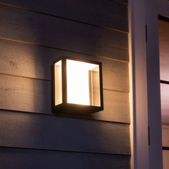 Aplique De Exterior Philips Hue Impress White&color Ambience