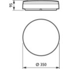 Wl131v Led12s 840 Psed El3 Wh Coreline Wall Mounted Philips