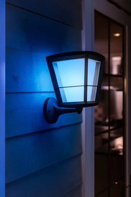 Hue - Econic Colour Lantern Philips Light | Up Outdoor LED Hue Ambiance and Wall White US