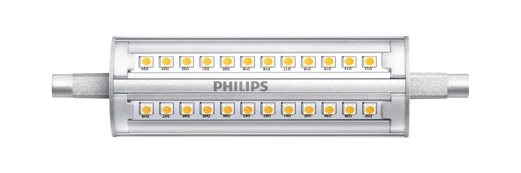 Nest Serie van programma CorePro LED linear R7S 118mm 14-100W 830 D | 929001243702 | Philips