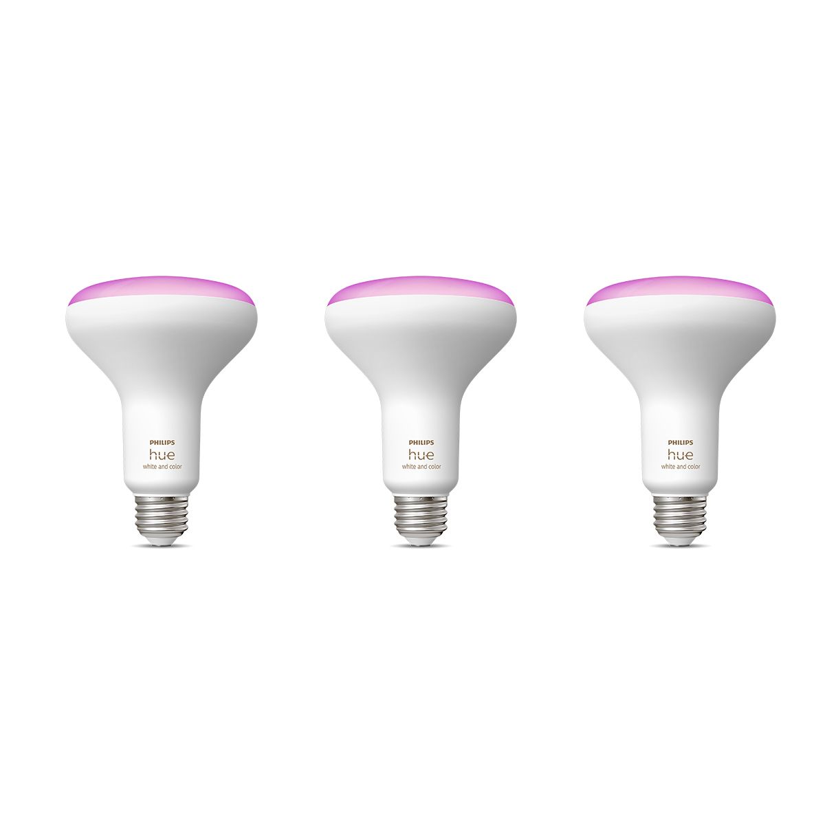 Kit Philips Hue 3 Ampolletas E27 + 1 Dimmer + Bridge – BLU/STORE