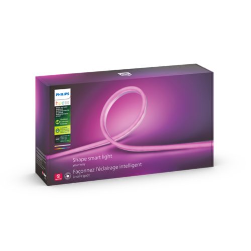 Ruban LED Philips Hue White Outdoor Lightstrip de 5 mètres pour maison  connectée - 37,5 W - Classe A+ - Philips Hue