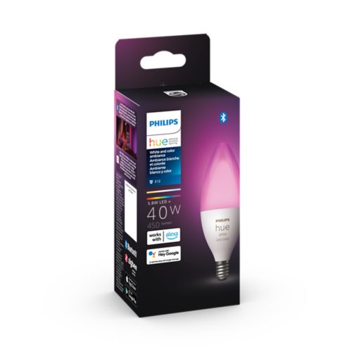 Philips Hue candela White&Color Amb. E14 5,3W 2x