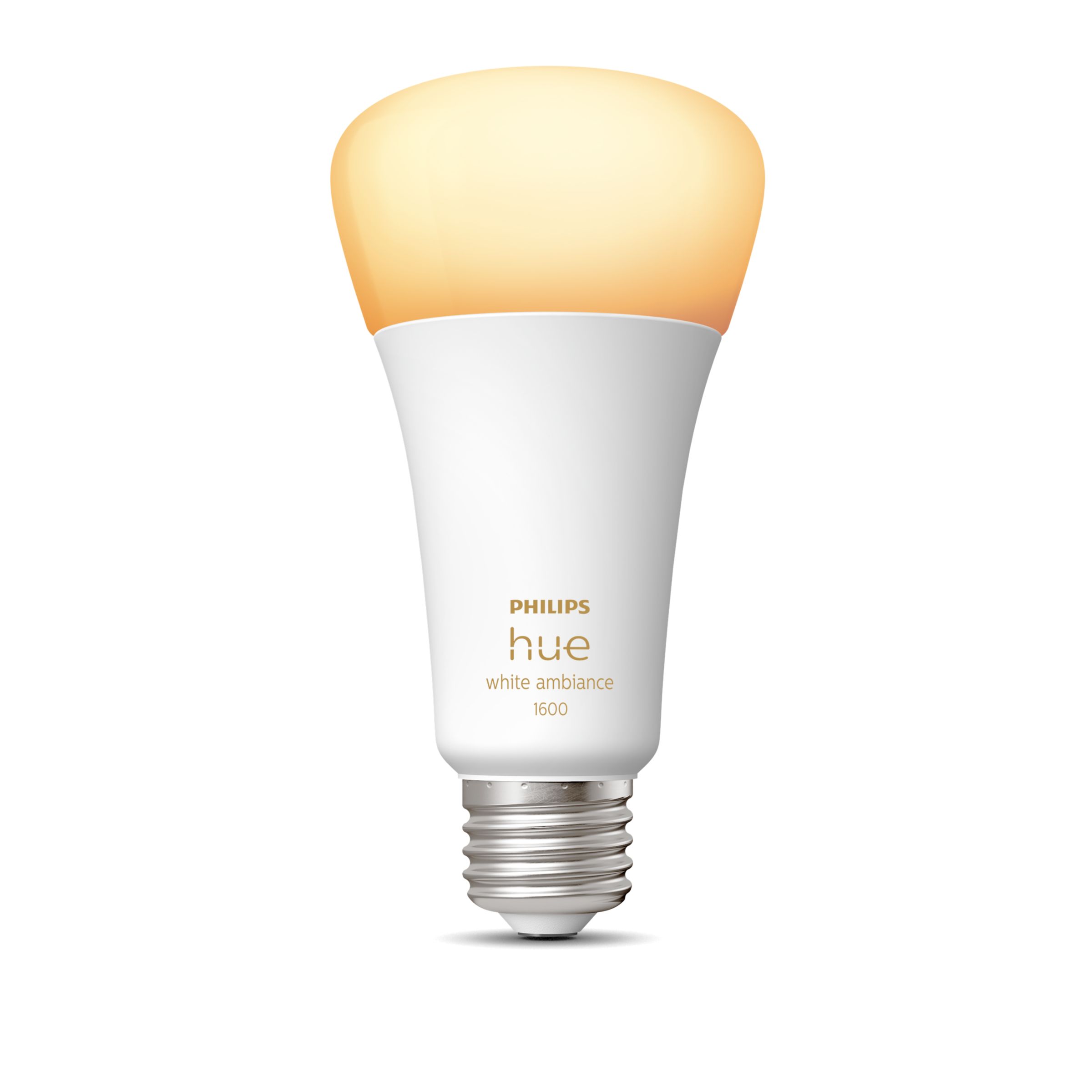 Philips Hue 100w White Ambiance 1600 Lumens E26 Bluetooth LED Smart Bulb