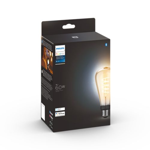 Philips Hue E27 LED Cool white & warm white Classic Dimmable Smart Light  bulb, Pack of 2