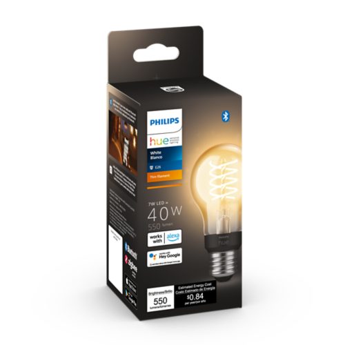 LED-Glühbirne Filament E27 7W 550 lm G93 PHILIPS Hue White - Ledkia