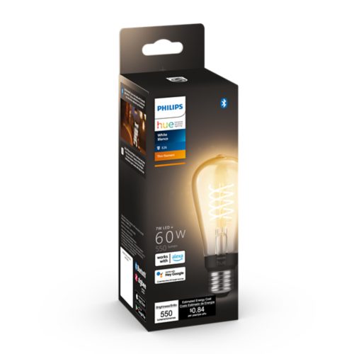 Philips Hue estrena una bombilla LED con filamento en homenaje a la primera  bombilla de Edison