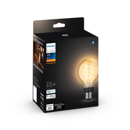 Philips Hue White & Ambiance Filament Vintage E14 2x4,6W/350lm WW  (929003145202) a € 64,90 (oggi)