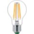 LED Filament Bulb Clear 60W A60 E27 x2