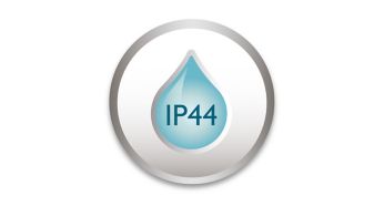IP 44, proiectat pentru utilizarea în exterior