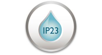 Vandtæt iht. IP23