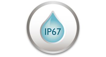 IP67 - résiste aux intempéries