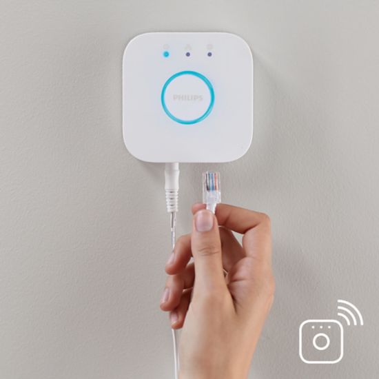 Requer a Philips Hue Bridge