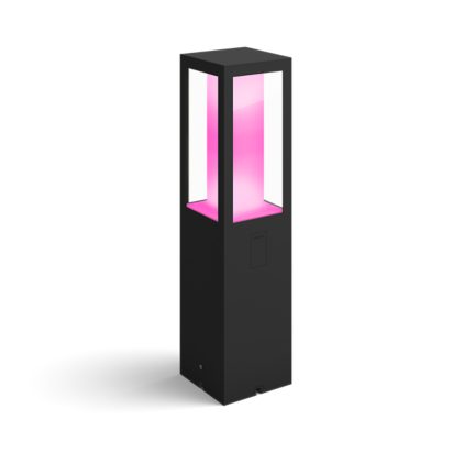 Hue White and Colour Ambiance IMPRESS OUTDOOR PEDESTAL LIGHT