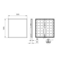 RC132V G5 34S/830 PSD W60L60 OC BN, 911401827185