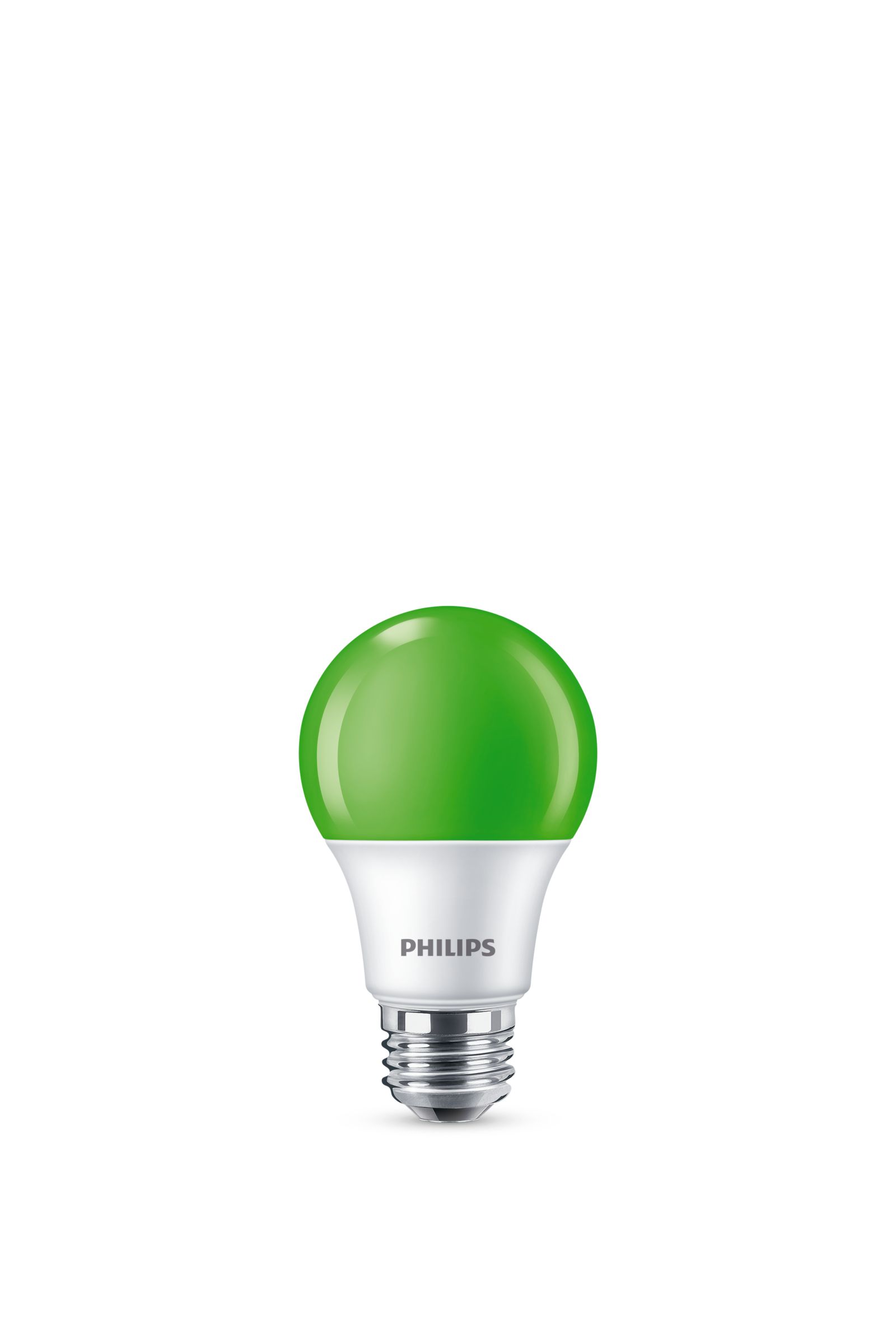 8W (60W) E26 Green Bulb | 929001997905 | Philips lighting