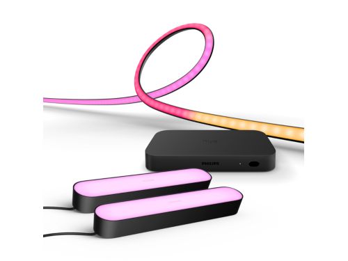 Paket: 2 Play ljusskena + Play gradient lightstrip + Hue sync box