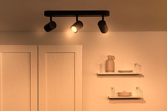 Point the light anywhere with this adjustable spotlight