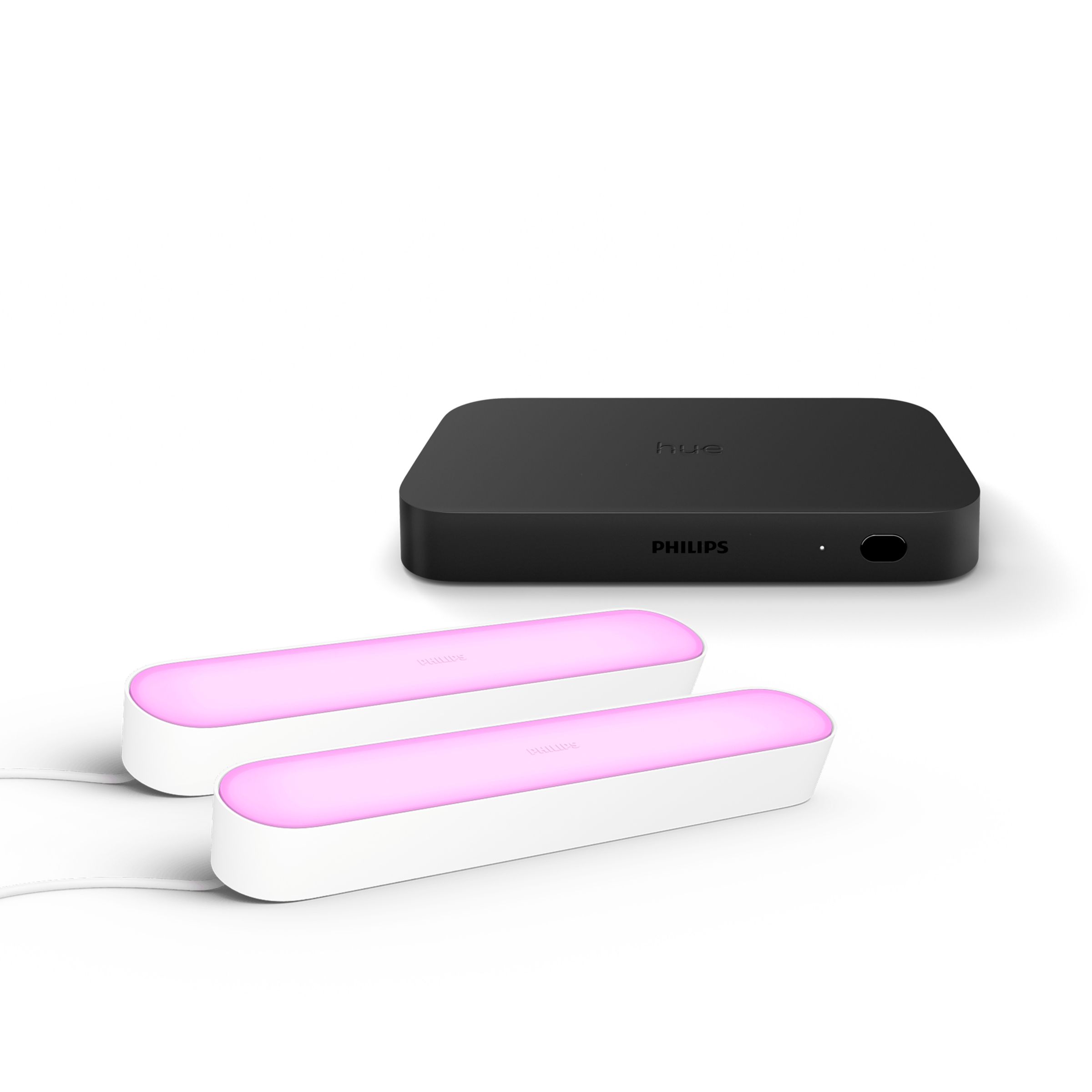 Bundle: Hue sync box + 2x Play light bars | Philips Hue US