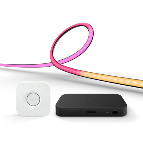 Didn't Work With Smart TV! Philips Hue Lightstrip Gradient TV & Hue Sync  Box Review 