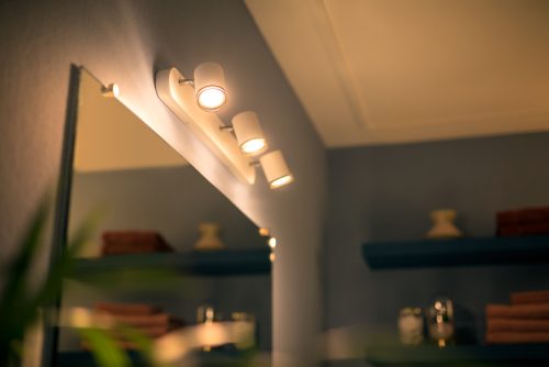 Weiß Hue Philips – Adore Switch Längsform | Hue Dimmer + Spots Deckenleuchte 3x5W Hue DE