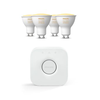 Philips Hue White Smart Light Bulb Lustre [E14 Small Edison Screw] With  Bluetooth. Works with Alexa, Google Assistant, Apple Homekit