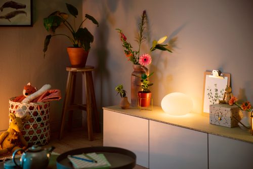 Philips Hue Flourish LED table lamp, RGBW