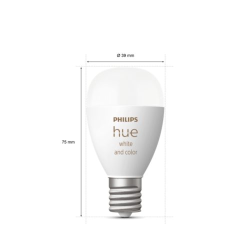 Hue E17 LED 電球 - フルカラー 2個セット | Philips Hue JP