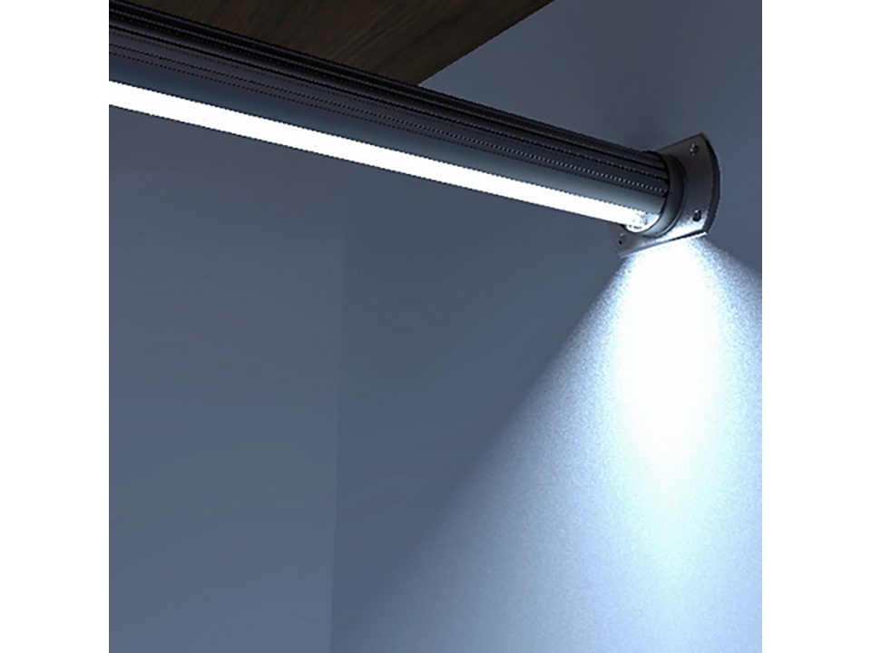 Led deals closet rod