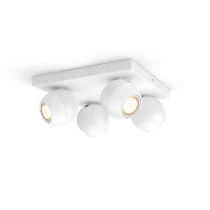 Hue White ambiance Buckram med fire spots