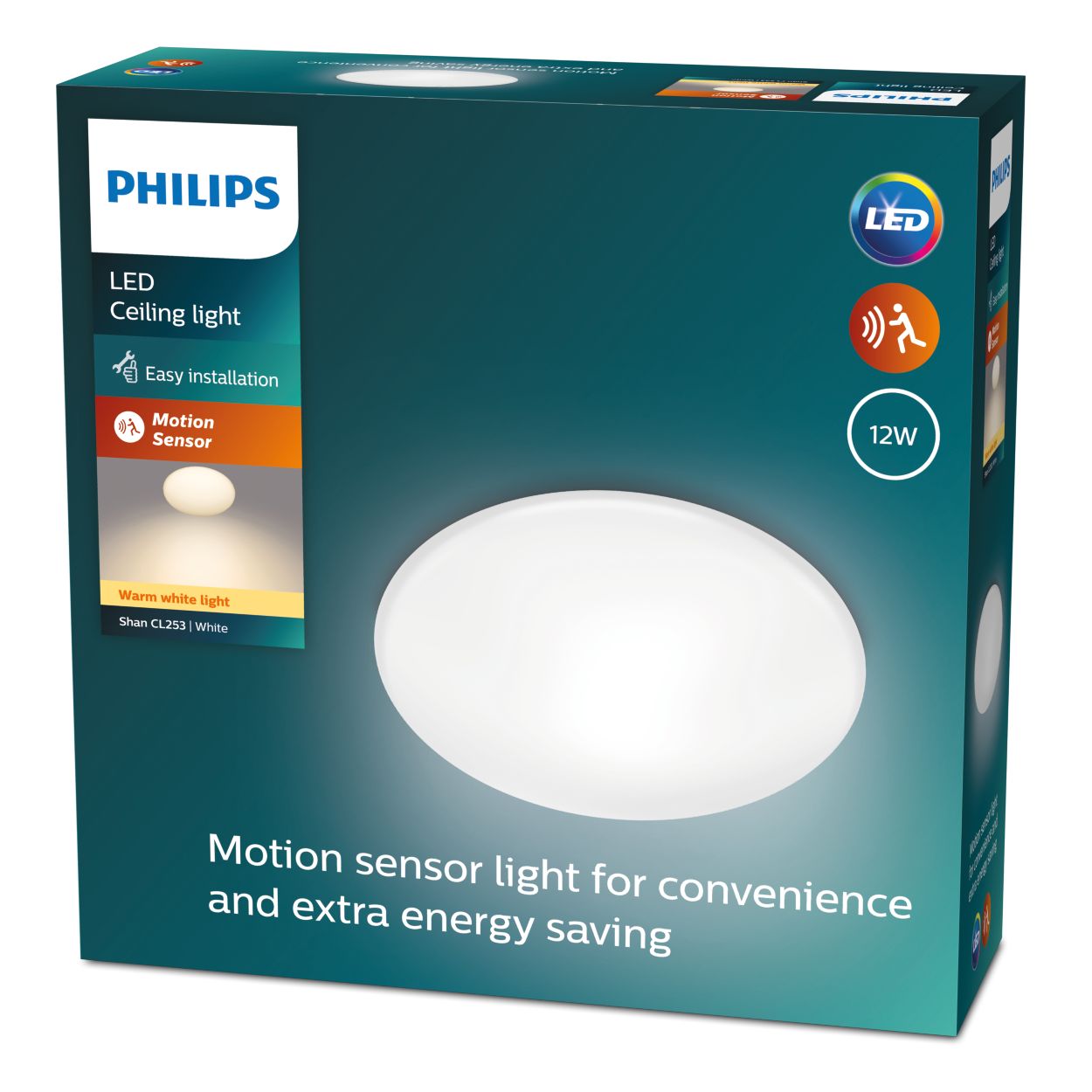 Plafón LED con Sensor Movimiento 15W Halls - Menú principal