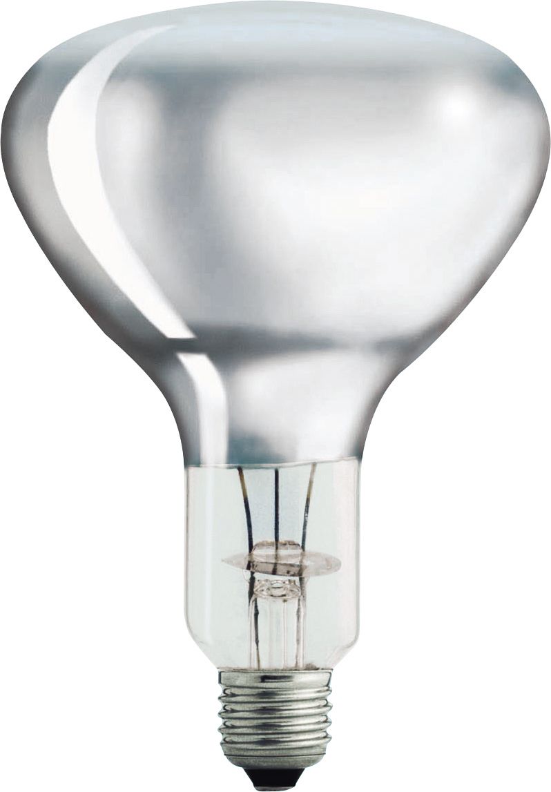 Lampe chauffante PHILIPS 375W infrarouge CLR BR125 - VISIONAIR Maroc