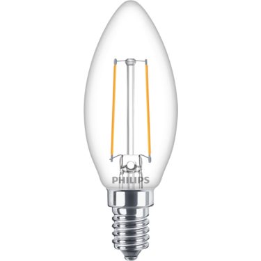 Ampoule Flamme E14 à LED Philips MASTER LED 4W blanc chaud
