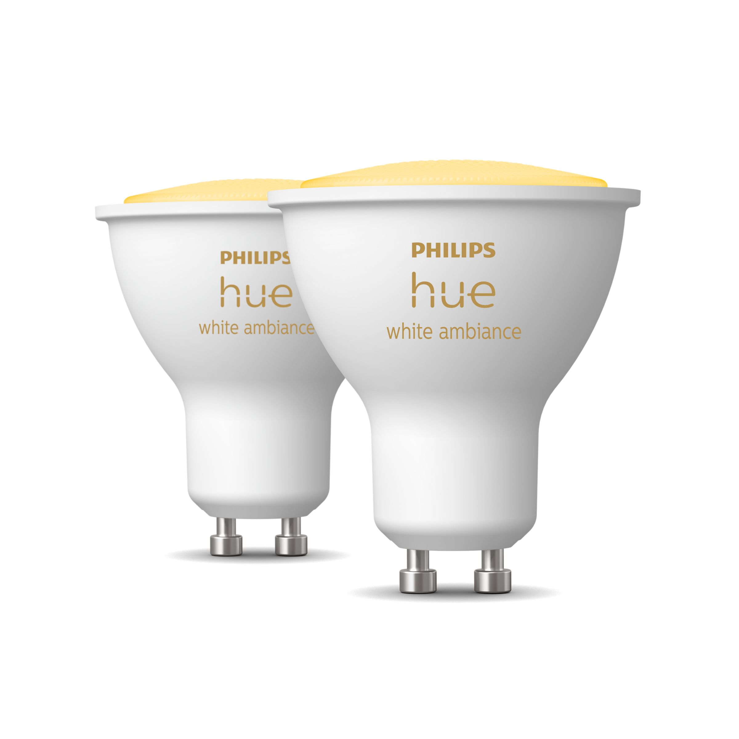 plan Plantkunde spuiten Hue White ambiance GU10 - smart spotlight - (2-pack) | Philips Hue US