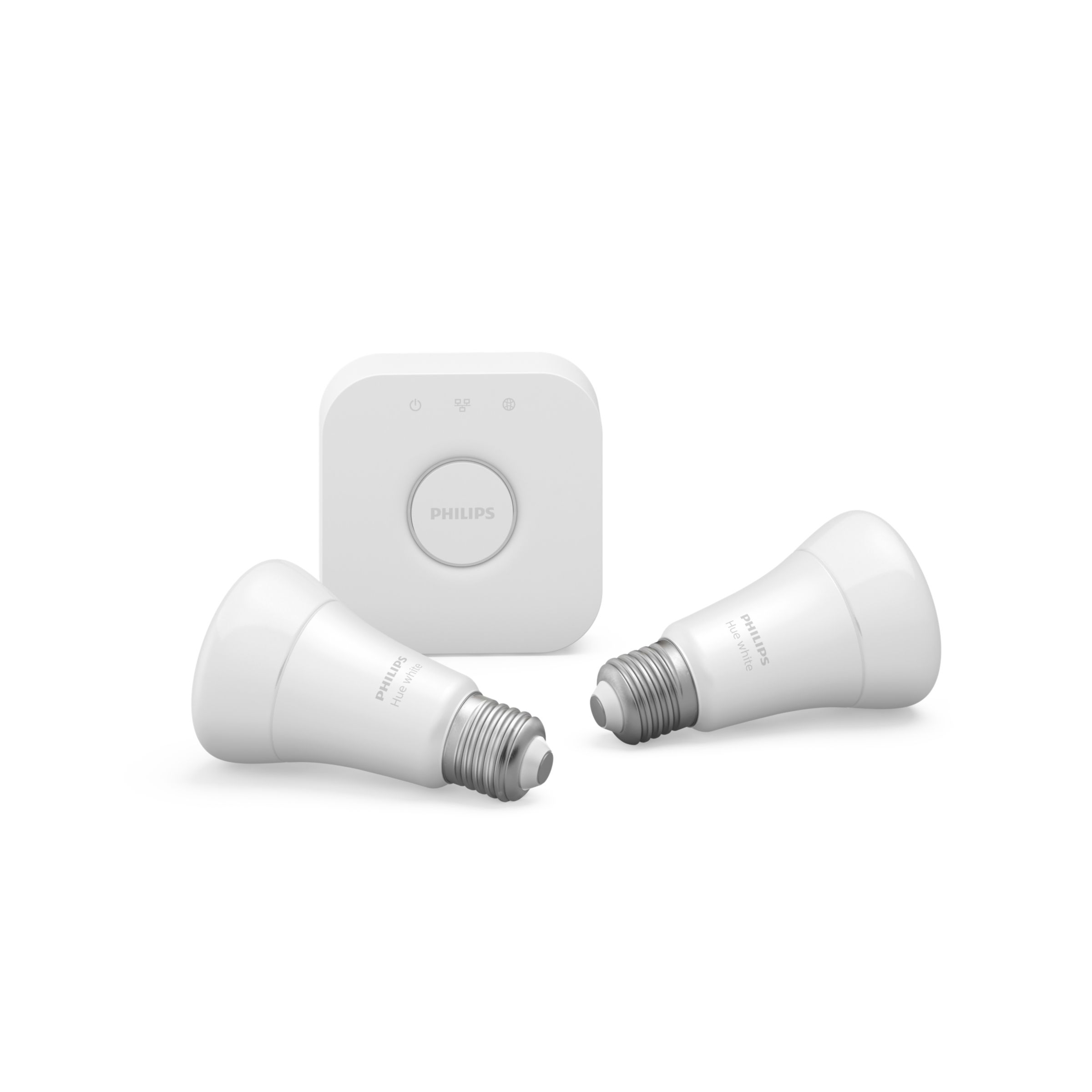 PHILIPS Hue White & Col. Amb. GU10 Dreierpack inkl. Bridge Starter Set 2000