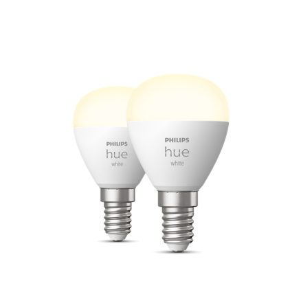 Hue White Lustre – E14 smart bulb – (2-pack)