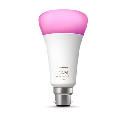 Hue White and color ambiance A67 - B22 / BC smart bulb - 1600 lumens