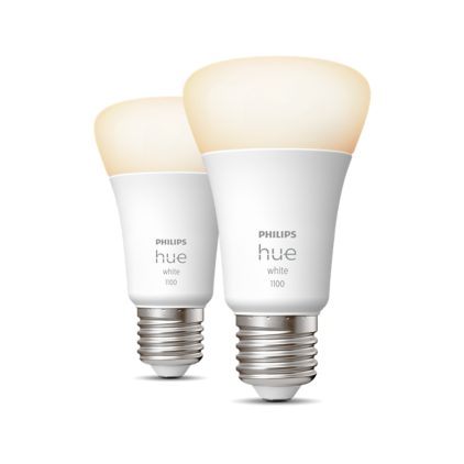 Hue White A60 – E27 smart bulb – 1100 (2-pack)