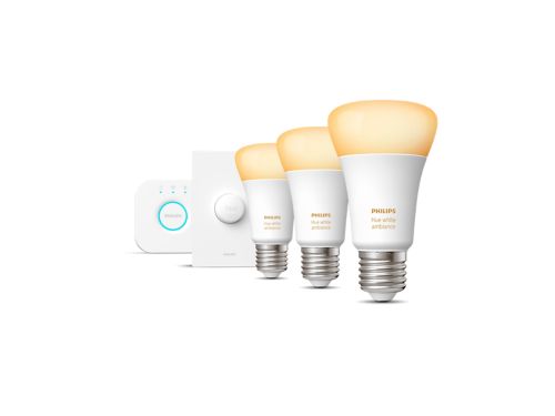 Philips Hue Colour Starter Kit (E27) - Apple (UK)