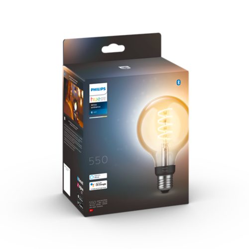 Bombilla LED Philips HUE White & Ambiance, G93 E27, filamento espiral · El  Corte Inglés