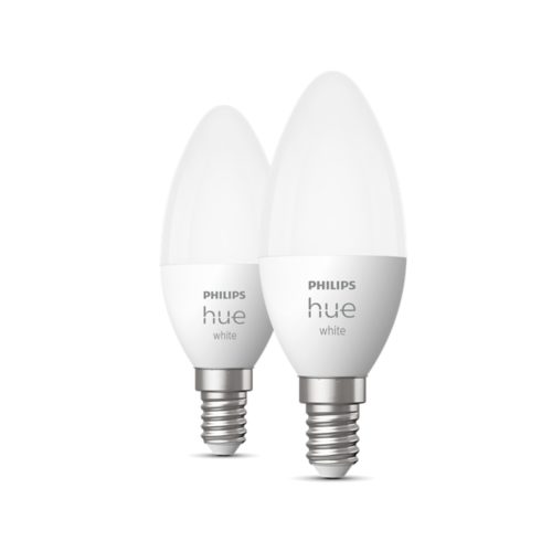 Pack de démarrage Philips Hue - Ambiance White et Couleur - Lampe Bougie  E14 - 2