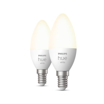 Hue White Flamme - Ampoule connectée E14 - (pack de 2)