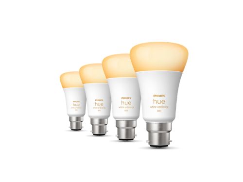 Hue White Ambiance A60 – B22 smart bulb – 800 (4-pack)