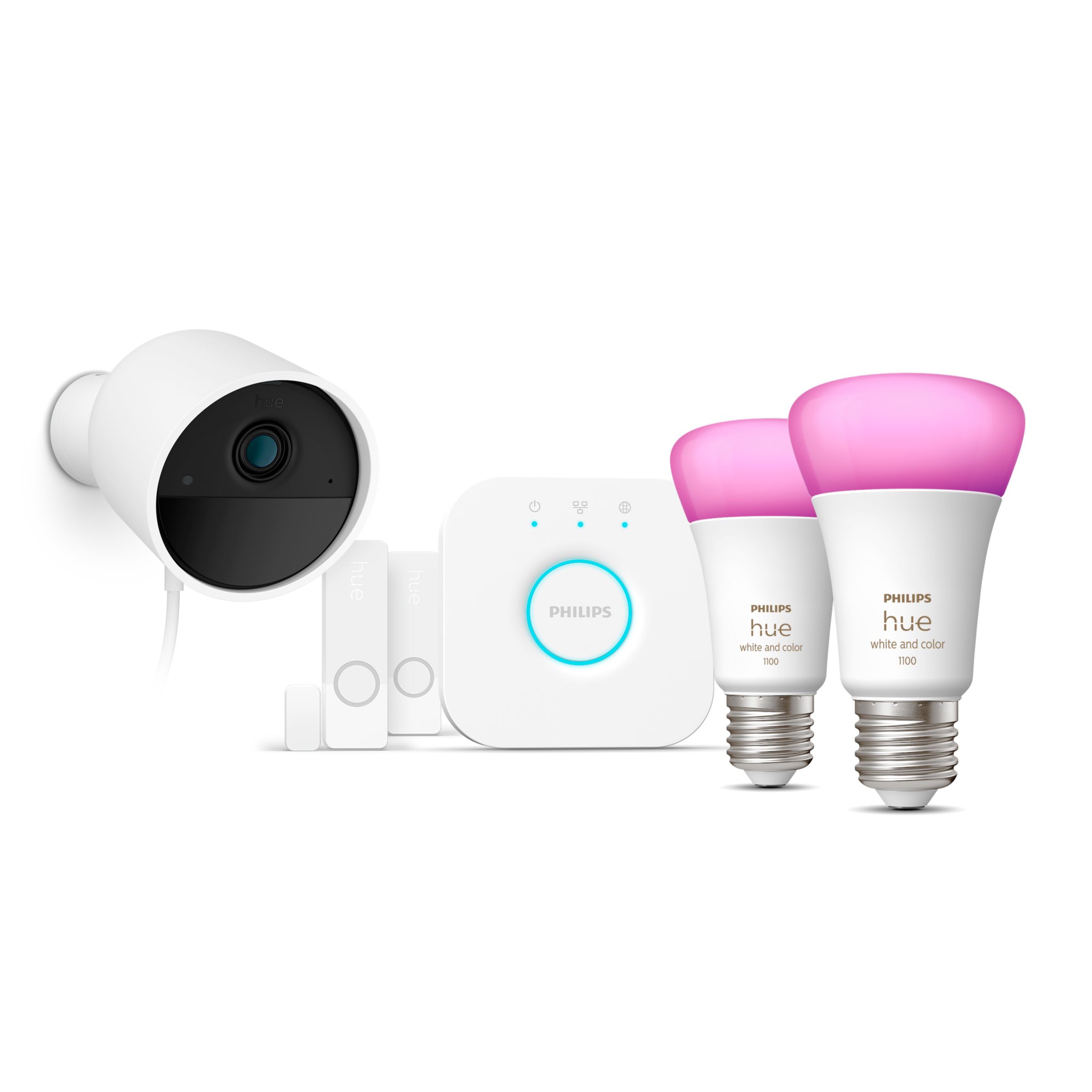 Philips Hue Startpaket: 2 st kontaktsensorer + Kamera