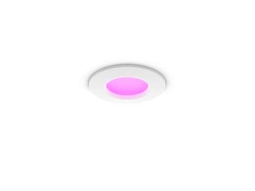 Hue White and color ambiance Slim Recessed Light -upotettava valaisin 90 mm