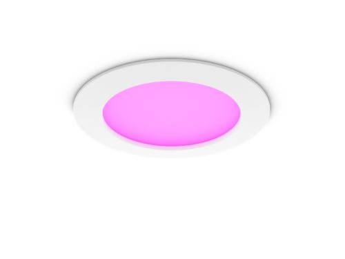 Hue White and color ambiance Slim Recessed Light -upotettava valaisin 170 mm